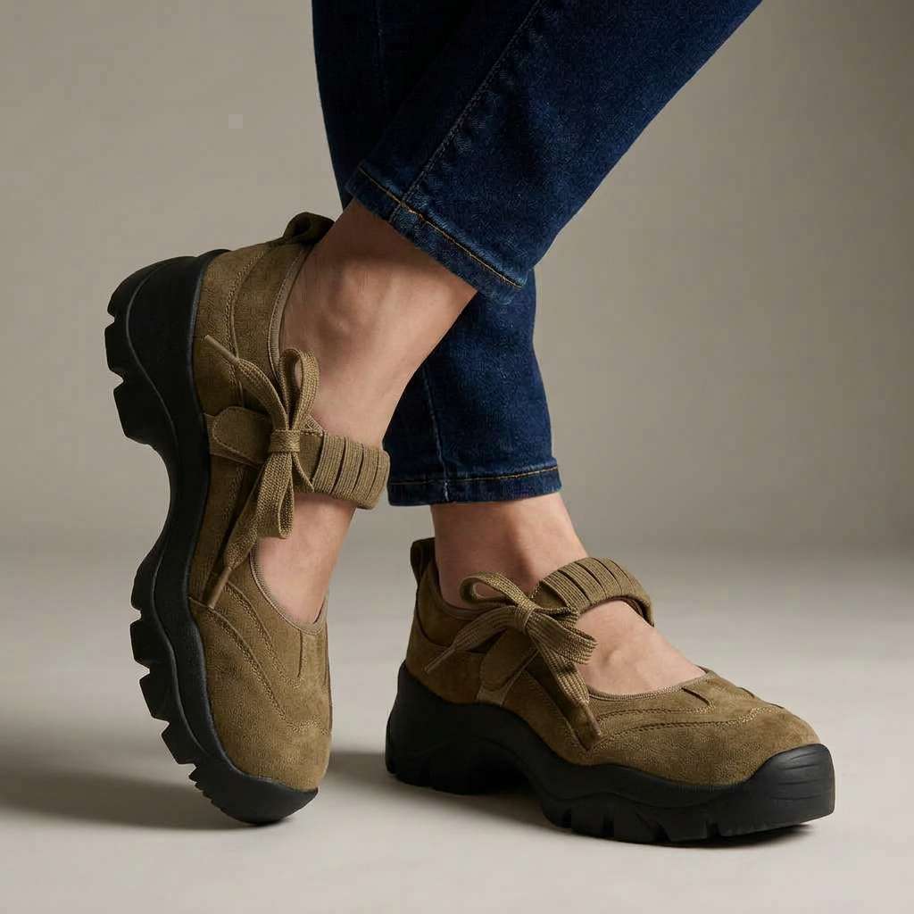 Veronica | Cushioned Adjustable Loafers