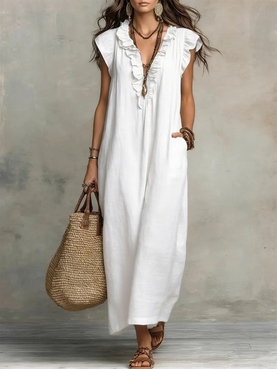 Cecilia | Elegant Summer Maxi Dress