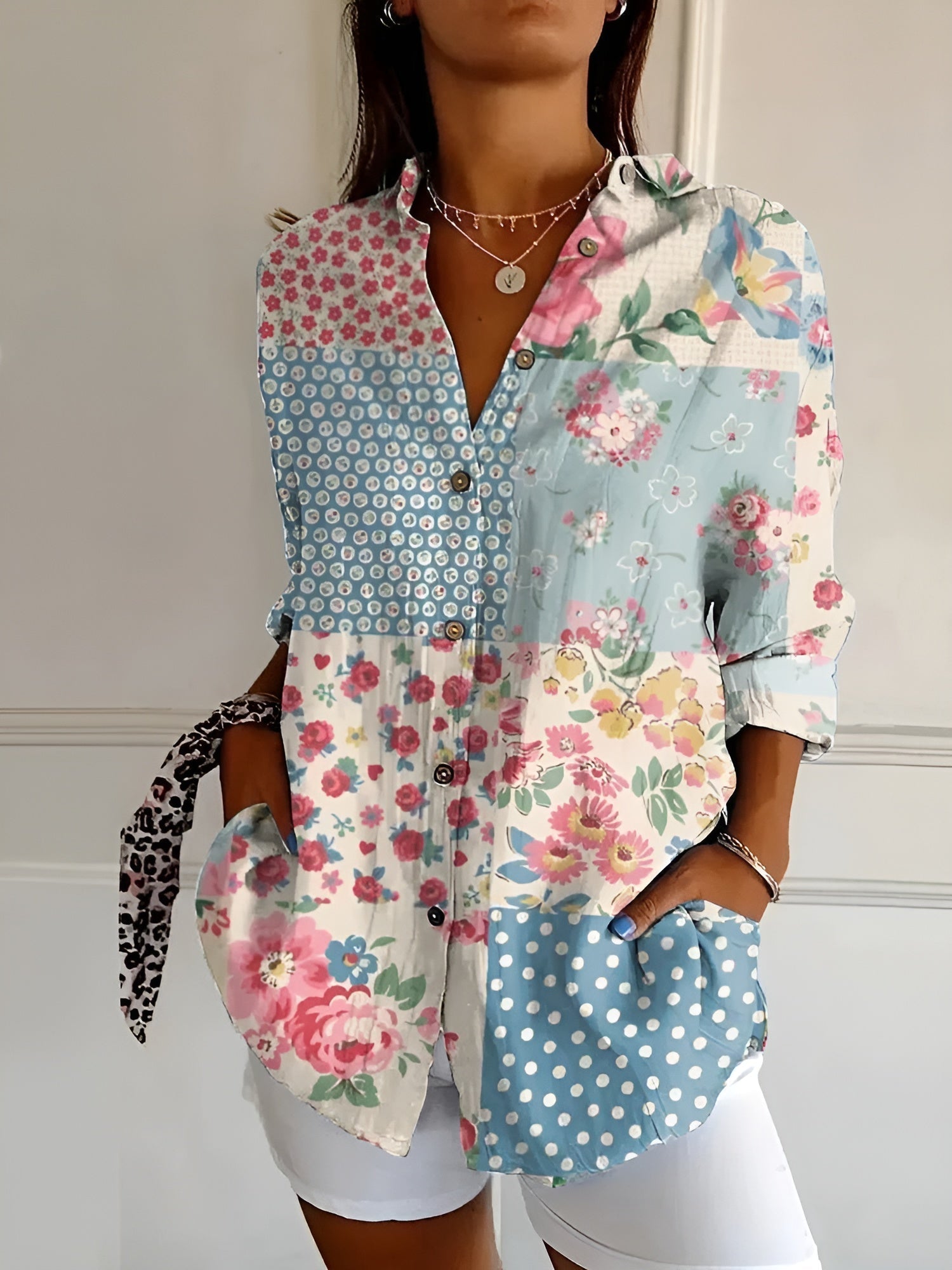 Amara™ | Floral Blouse
