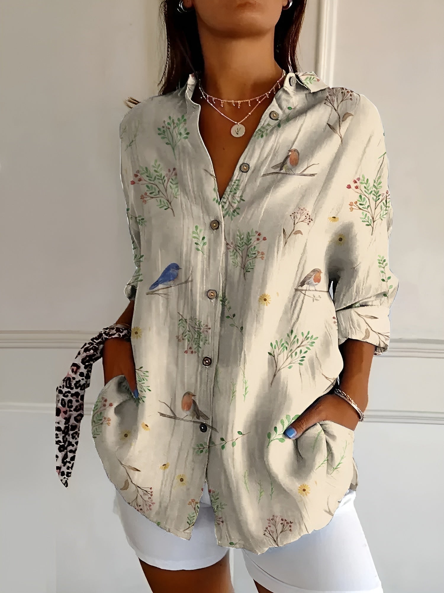 Amara™ | Floral Blouse