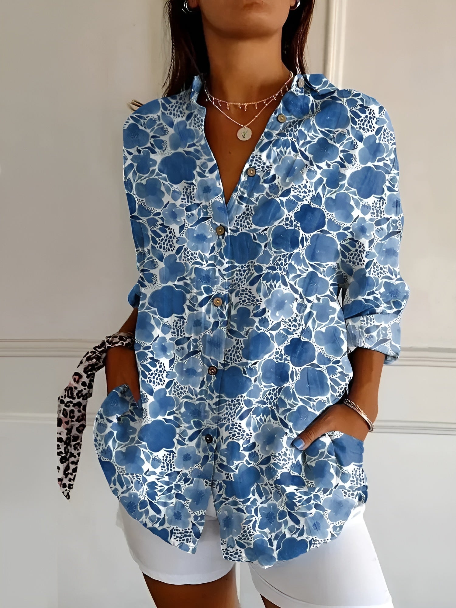 Amara™ | Floral Blouse