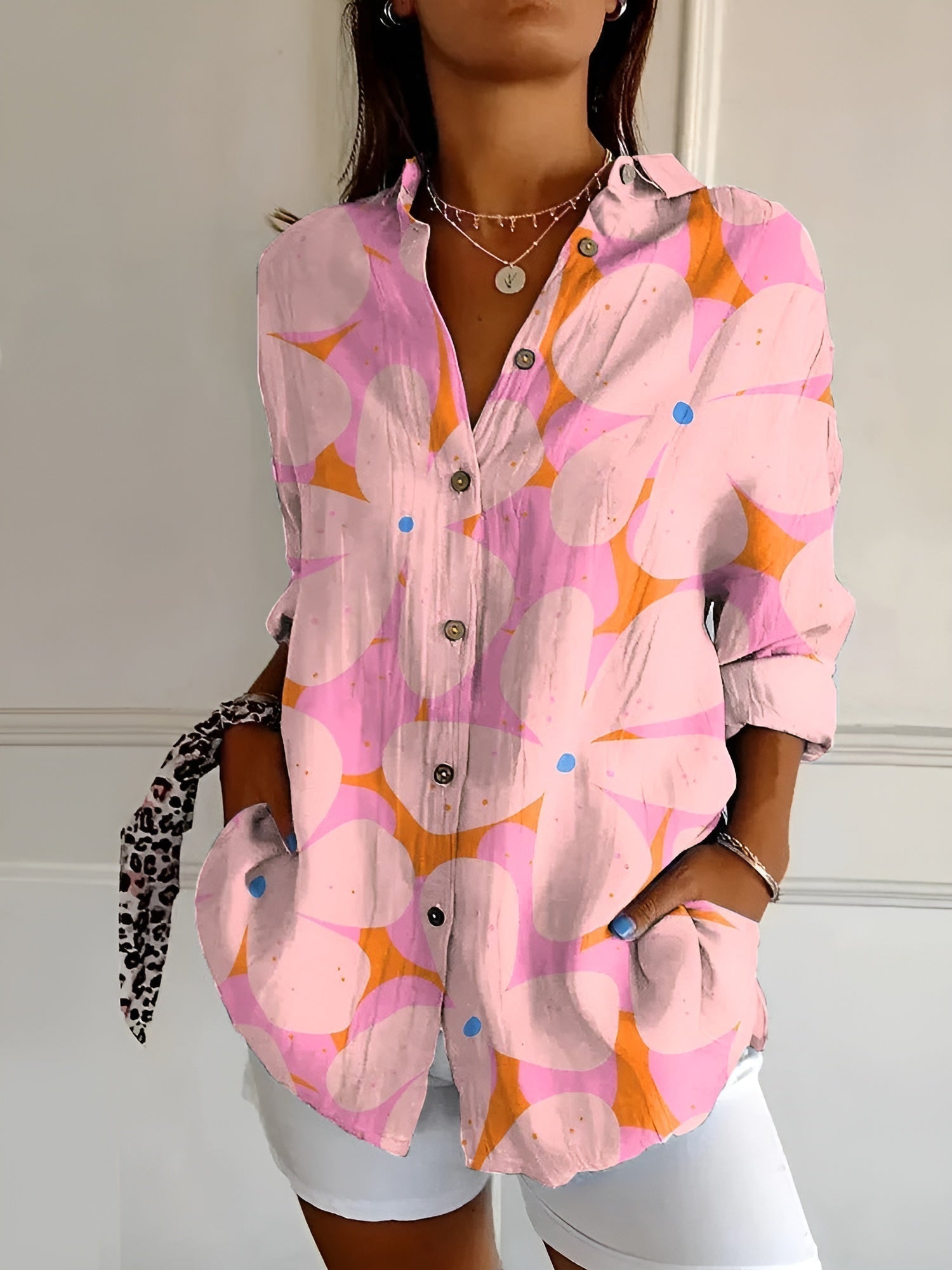 Amara™ | Floral Blouse